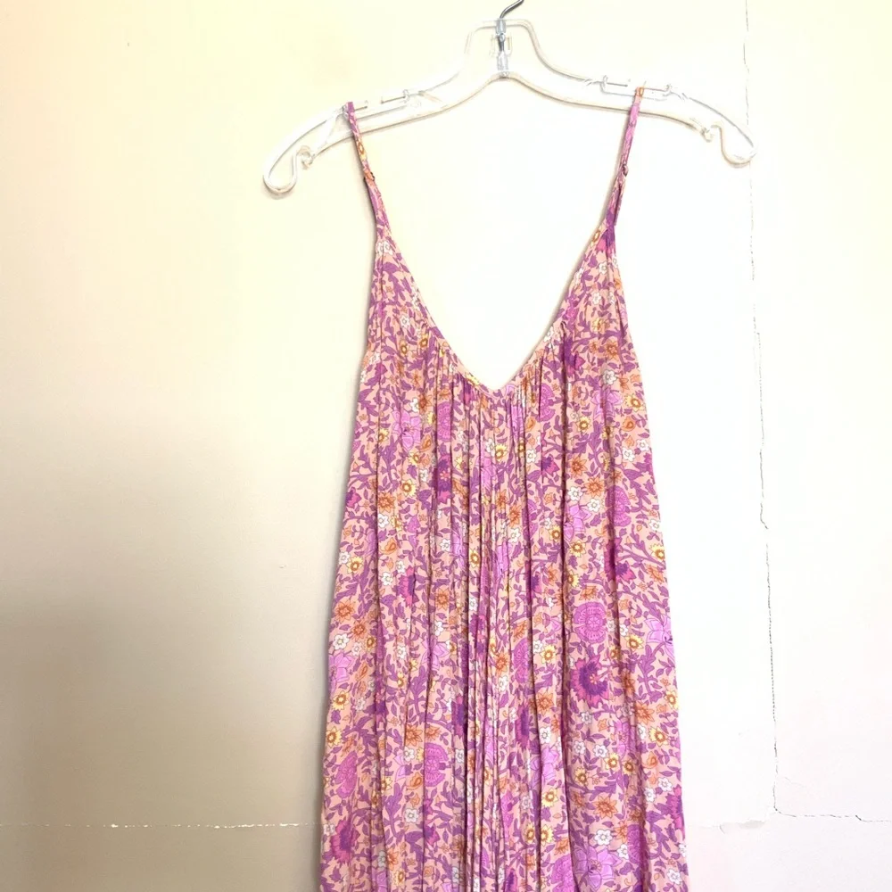 Spell Village Strappy Maxi Dress in Sunrise New - Picture 8 of 12